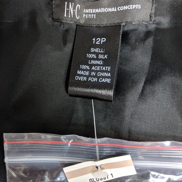 INC Silk Dress - Picture 5 of 7